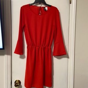 Red dress size US 2